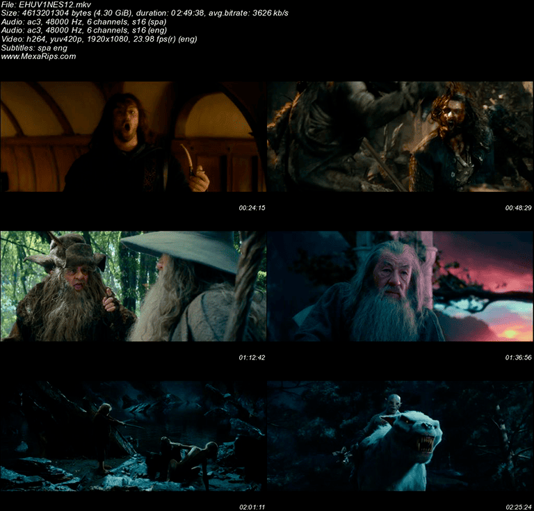 El Hobbit Un Viaje Inesperado (2012)